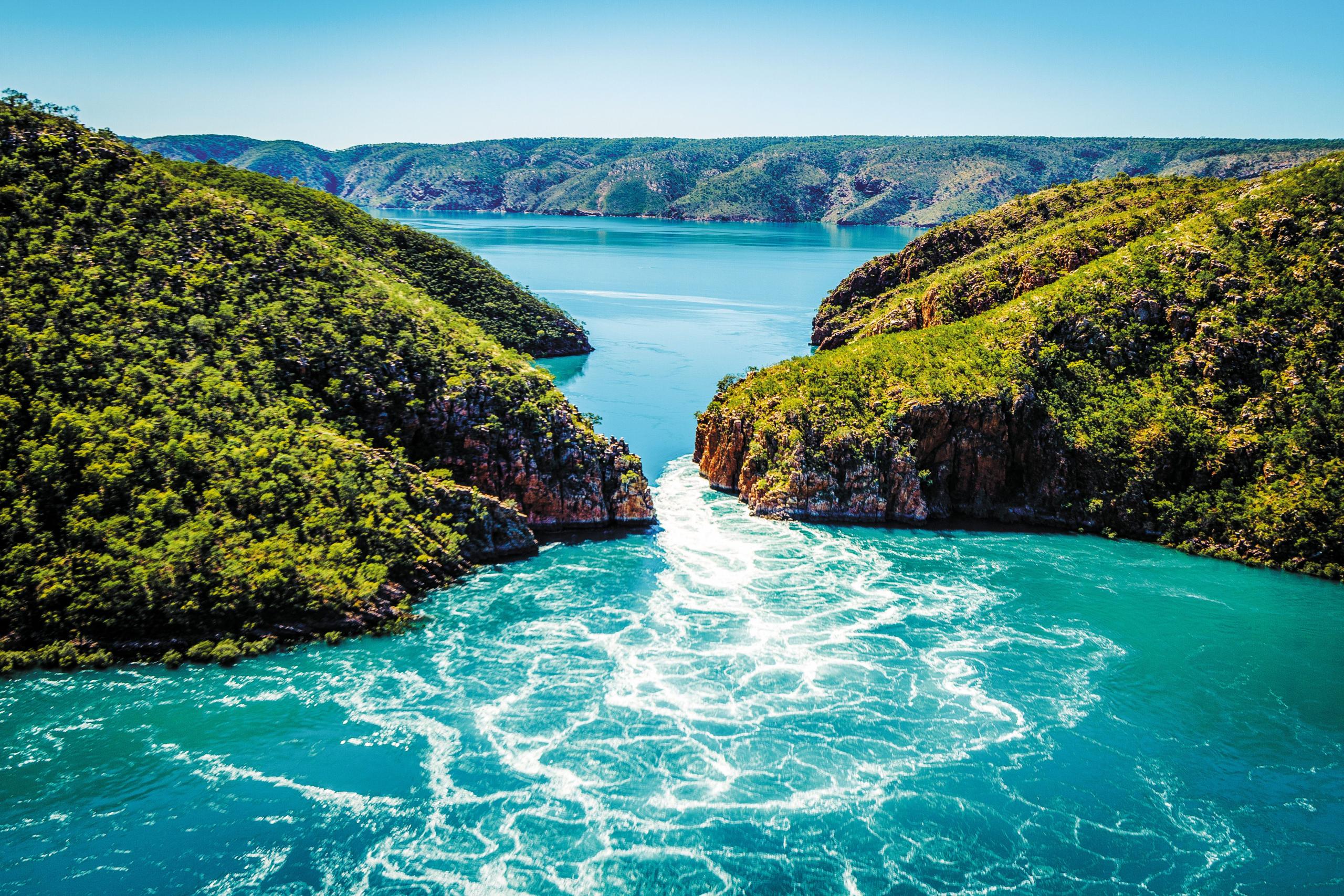 Horizontal falls (Talbot Bay)